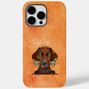 English Pointer Ugly Face Case-Mate iPhone Case
