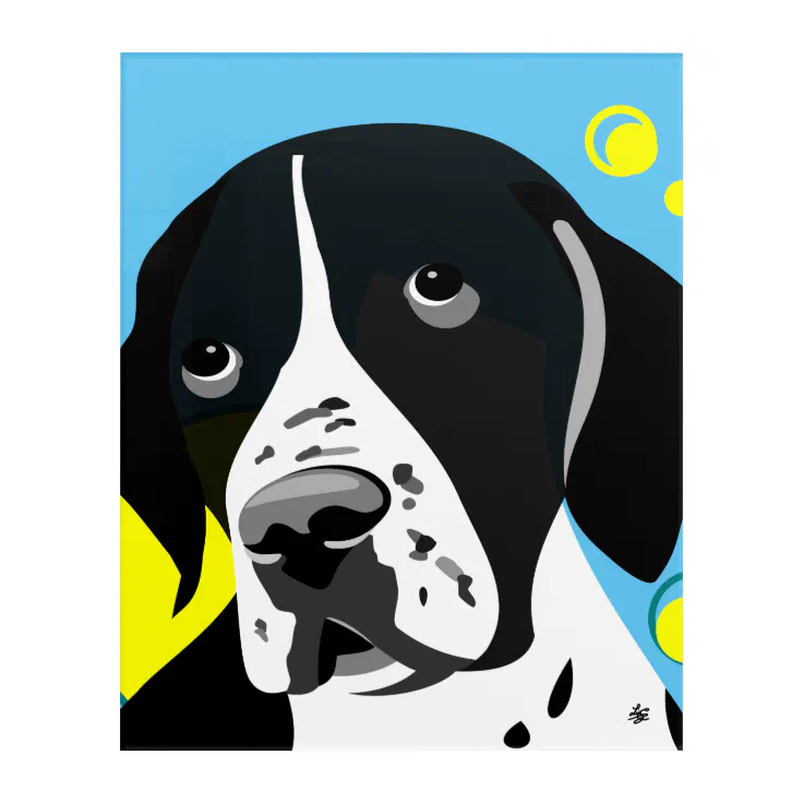 English Pointer Wall Art Zazzle