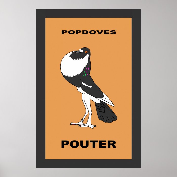 English Pouter Poster