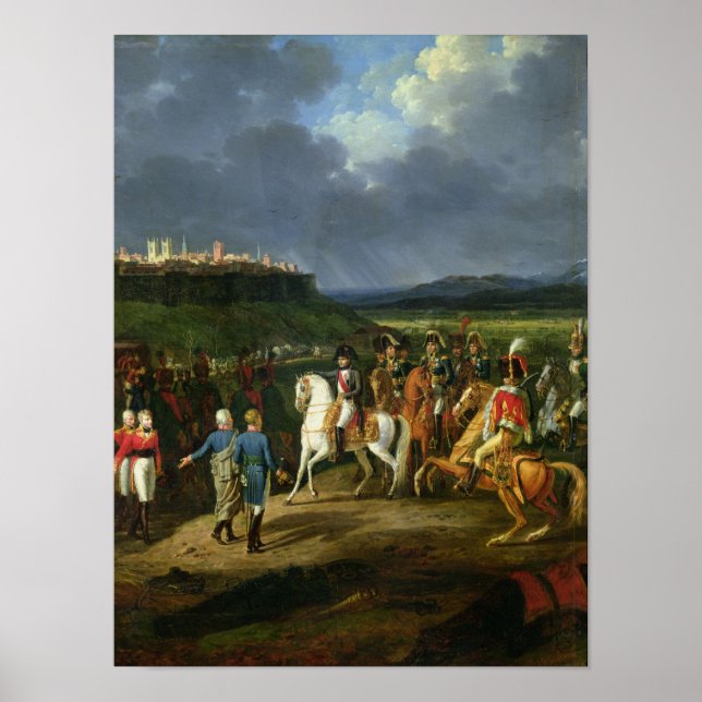 English Prisoners at Astorga Presented to Poster (Front)