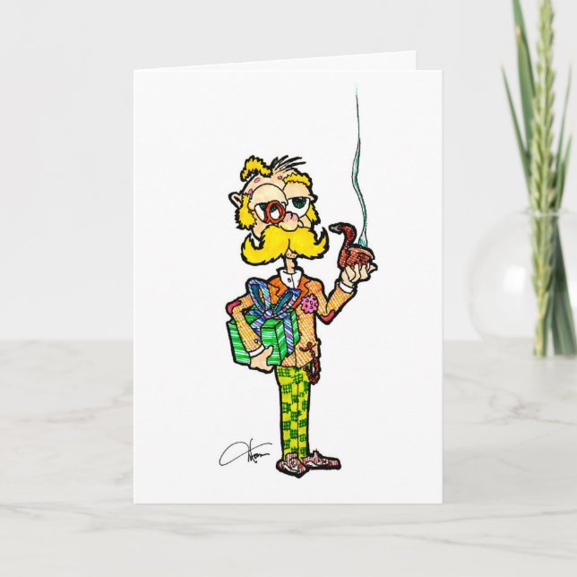 English Professor Greeting Card (Front)