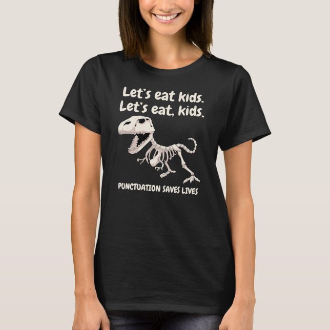 English Punctuation Grammar English Teacher  T-Shirt (Front)