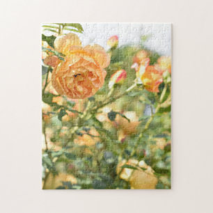 English Rose Garden Kew Gardens London UK Jigsaw Puzzle