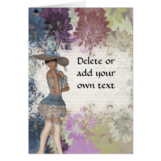 English rose romantic girl (Front)