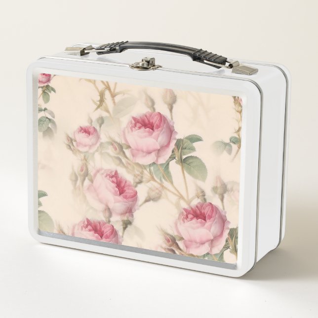 English Roses Metal Lunchbox (Front)