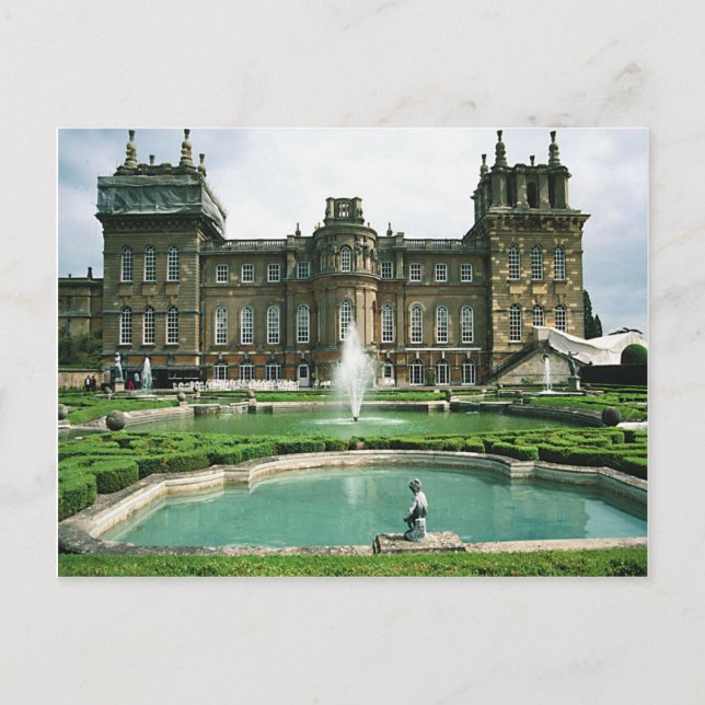 English Scenes, Blenheim Palace Postcard (Front)