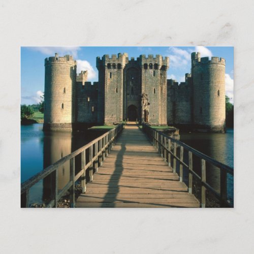 English Scenes Bodiam Castle Sussex Postcard