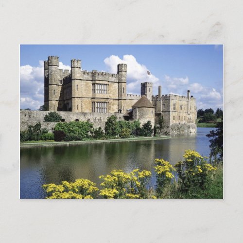 English Scenes Leeds Castle Kent Postcard