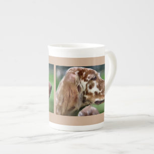 English Setter Art Bone China Mug