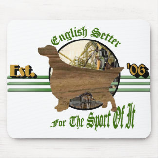 English Setter Art Gifts Mouse Pad