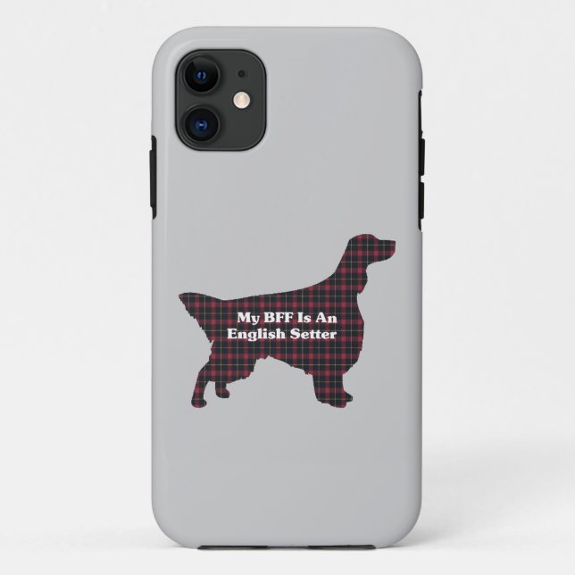 English Setter BFF Case-Mate iPhone Case (Back)