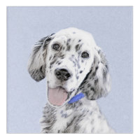 English Setter Blue Belton Painting Dog Art