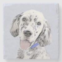 English Setter Blue Belton Painting Dog Art