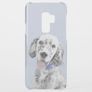 English Setter Blue Belton Painting Dog Art Uncommon Samsung Galaxy S9 Plus Case