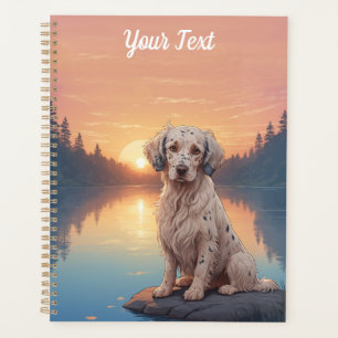 English Setter by Lake Planner