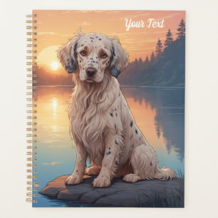 English Setter by Lake Planner