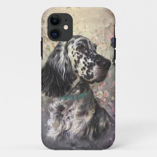 English Setter  iPhone 11 Case