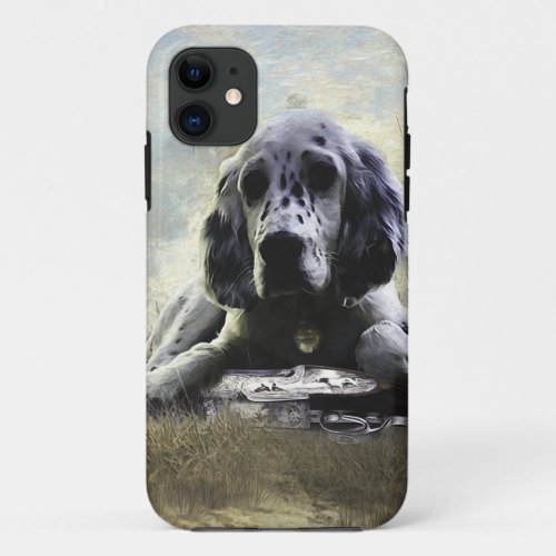 English Setter  iPhone 11 Case