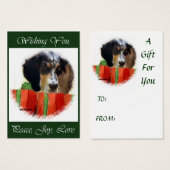 English Setter Christmas Gifts (Front & Back)