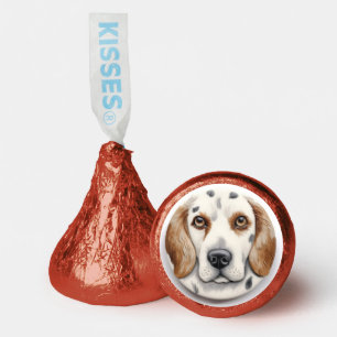 English Setter Dog 3D Inspired Hershey®'s Kisses®