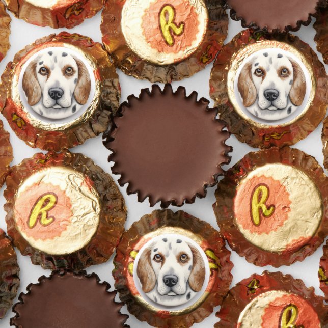 English Setter Dog 3D Inspired Reese's Peanut Butter Cups (Assorted)