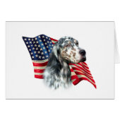 English Setter Flag (Front Horizontal)