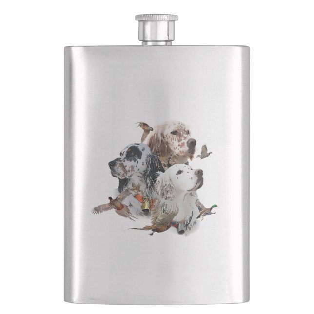 English Setter  Flask (Front)