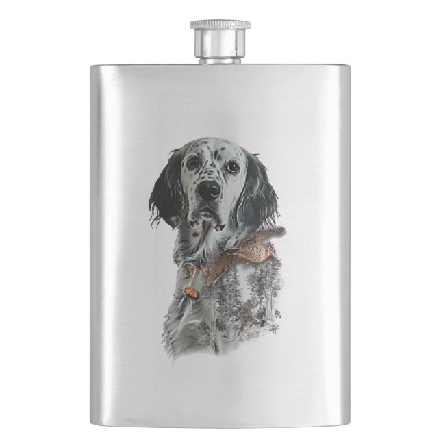 English Setter  Flask (Front)