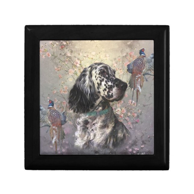 English Setter  Gift Box (Front)