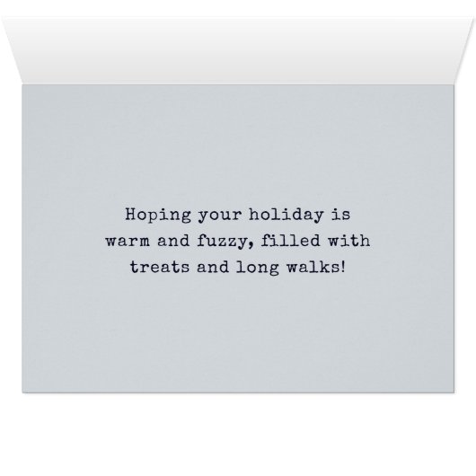 English Setter Holiday Card (Inside Horizontal (Bottom))