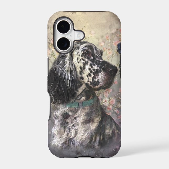 English Setter  Iphone Case (Back)