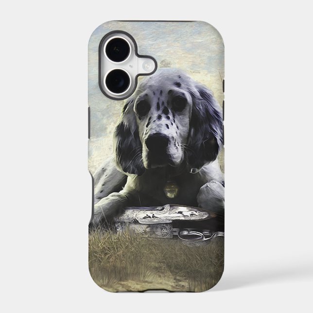 English Setter  Iphone Case (Back)