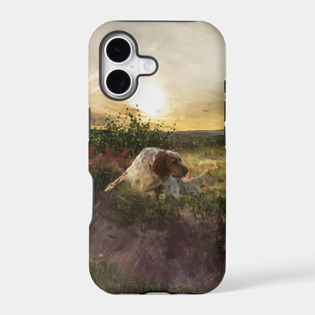 English Setter  Iphone Case (Back)