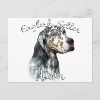 English Setter Mom 2 Postcard