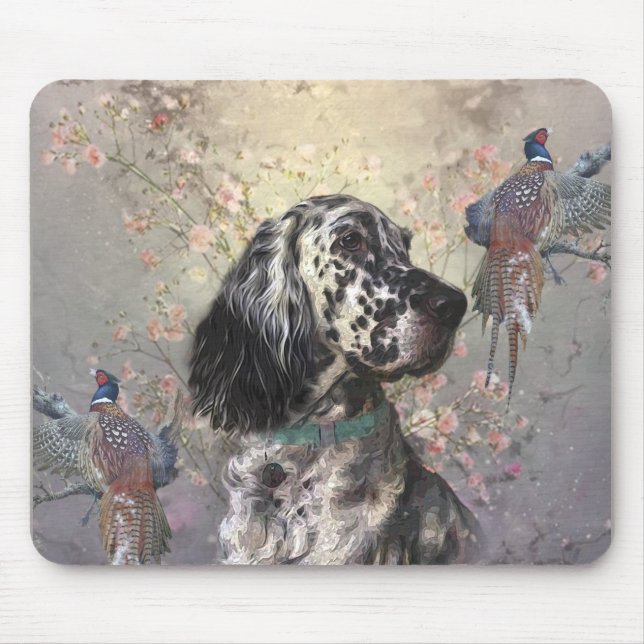 English Setter  Mouse Pad (Front)
