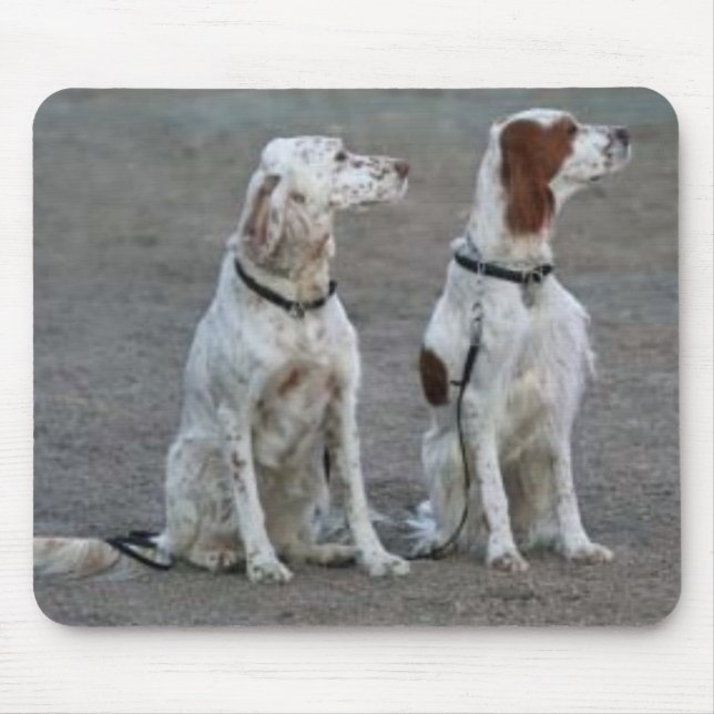 English Setter Mousepad (Front)