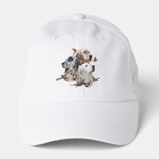 English Setter  Performance Cap (Front)