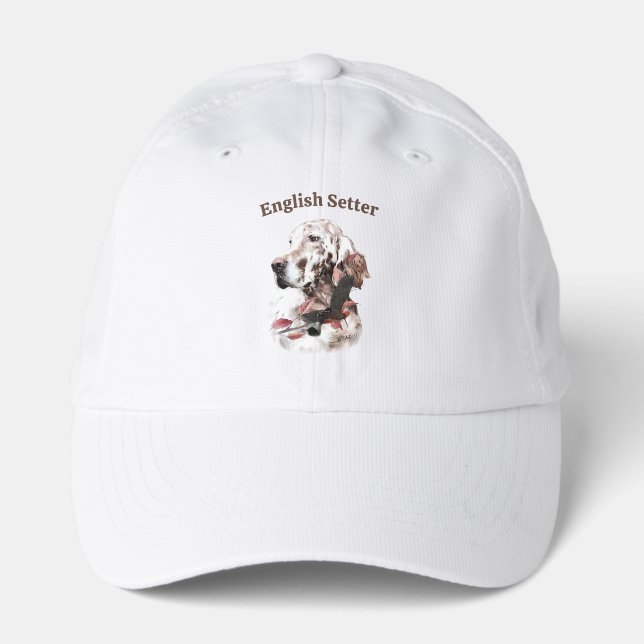 English Setter  Performance Cap (Front)