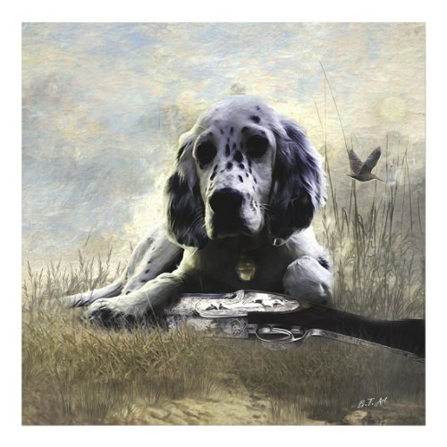 English Setter  Photo Print