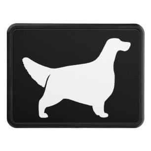 English Setter Silhouette Hitch Cover