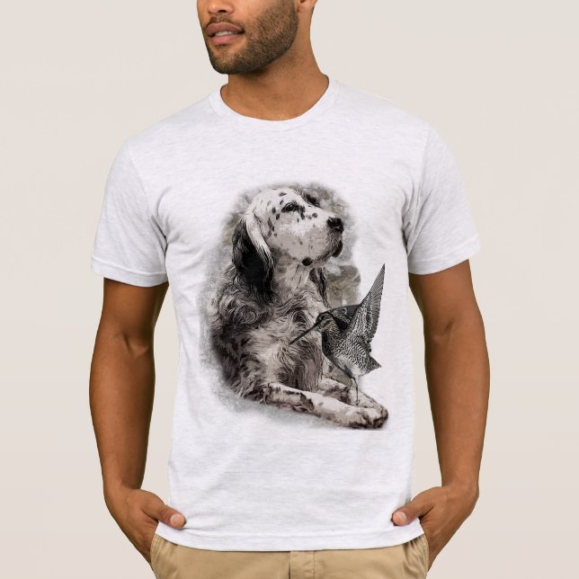 English Setter  T-Shirt (Front)