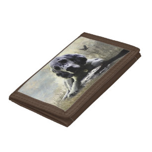 English Setter  Trifold Wallet