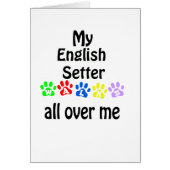 English Setter Walks Design (Front)