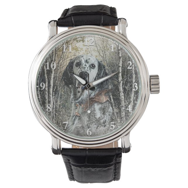 English Setter  Watch (Front)