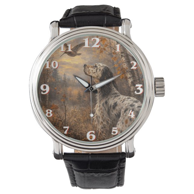English Setter Watch (Front)