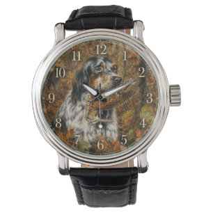 English Setter , woodcock hunting Watch