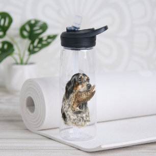 English Setter , woodcock hunting  Water Bottle