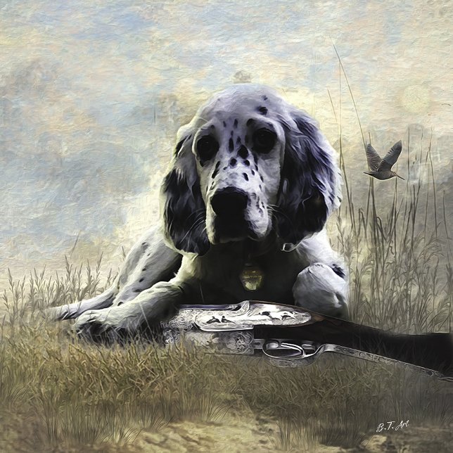 English Setter  Zippo Lighter (Creator Uploaded)