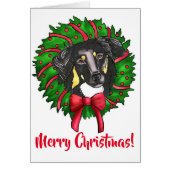 English Shepherd Christmas Card (Front)