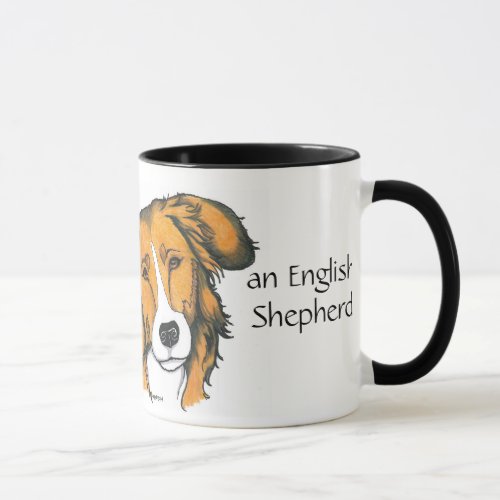 English Shepherd mug _ Sable